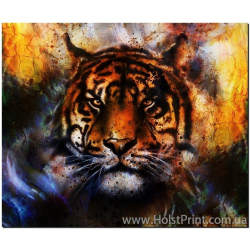 Картина тигр, ART: ANF888012, , 168.00 грн., ANF888012, , Животные (Фотокартины)